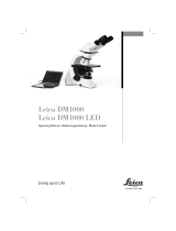 Leica DM1000 LED User manual