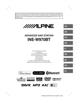 Alpine INE-W970BT Owner's manual