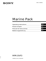 Sony MPK-DVF3 Owner's manual