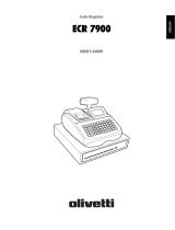 Olivetti ECR 7900 Owner's manual