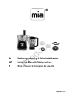MIA MC 1191 Owner's manual