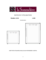 LA SOMMELIERE LS16LS28 Owner's manual