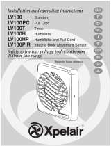 APPLIED ENERGY LV 100PIR Owner's manual