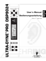 Behringer DSP924 User manual