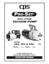 CPS Pro-Set VP2 Operating instructions