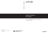 Sony VGP-WKB1 User manual