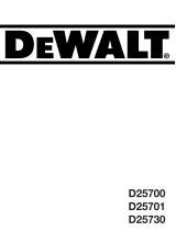 DeWalt D25730K User manual