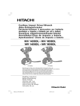Hitachi WR18DBDL Owner's manual