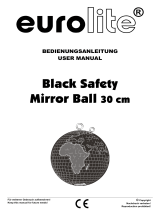 EuroLite Black Safety 30 cm User manual