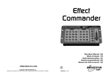 JBSYSTEMS LIGHT EFFECT COMMANDER Owner's manual