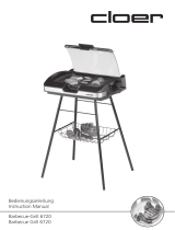 Cloer Barbecue-Grill 6720 User manual