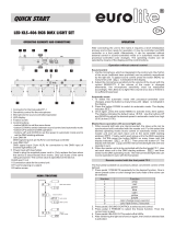 EuroLite LED KLS-400 RGB DMX LIGHT SET Quick Start