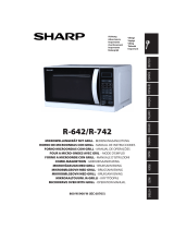 Sharp R-742BKWR-742WWR-743S Owner's manual