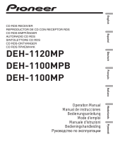 Pioneer deh 1100mpb User manual