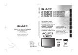 Sharp LC-24LE210E User manual