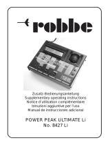 ROBBE POWER PEAK ULTIMATE Li Supplementary Operating Instructions