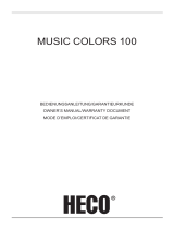 Heco MUSIC COLORS 100 Owner's manual