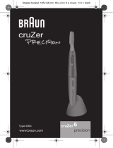 Braun CRUZER 6 PRESICION Owner's manual