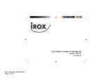 Irox JB913R Owner's manual