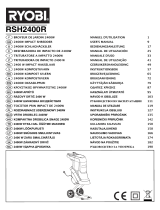 Ryobi RSH-2400R Owner's manual