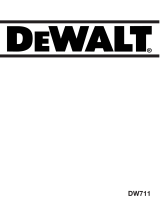 DeWalt DW711 T 2 Owner's manual