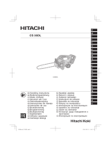 Hitachi CS36DL User manual