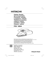 Hitachi FSV 10SA Owner's manual