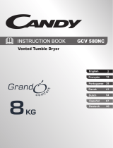 Candy GCV 580NC-S User manual
