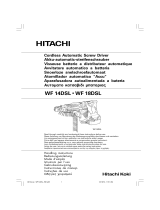 Hitachi WF18DSL Owner's manual
