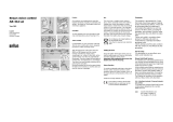 Braun AB314 vsl voice control User manual