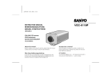 Sanyo VCC-4110P User manual