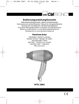 Clatronic htd 2861 Owner's manual