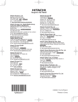 Hitachi CPX5022WN User guide