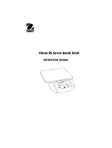 Ohaus ES series Owner's manual
