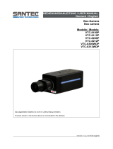 Santec VTC-8312WDP User manual