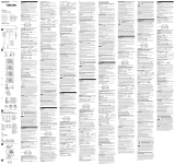 Sony MDR-EX1000 User manual