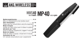 AKG MP 40 Owner's manual