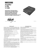 Blaupunkt V 250 / V 2100 Owner's manual