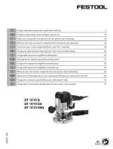 Festool OF 1010 EBQ Owner's manual