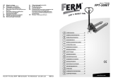 Ferm TTM1008 - FPT2000T Pallettruck Owner's manual