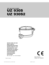 Nilfisk UZ 930S2 Owner's manual