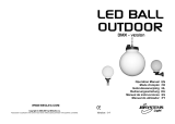 JBSYSTEMS LIGHT LED BALL OUTDOOR Owner's manual