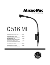 AKG MicroMic C516 ML Owner's manual
