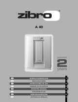 Zibro A 40 Owner's manual