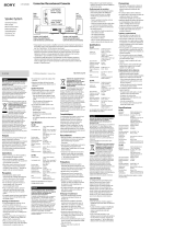 Sony SS-HA1 Owner's manual