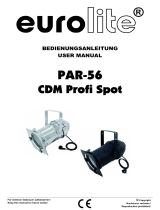 EuroLite PAR-46 CDM-70 E-27 Spot User manual