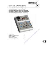 HQ Power PROMIX20U User manual