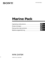 Sony MPK-DVF5M User manual