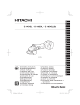 Hitachi Koki G 14DSL Operating instructions