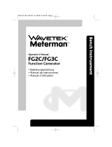 Wavetek FG2C User manual